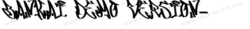 Bankai Demo Version字体转换